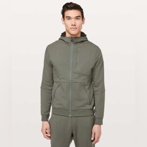 Lululemon Men's Sojourn Hoodie Jacket Grey Sage Size M